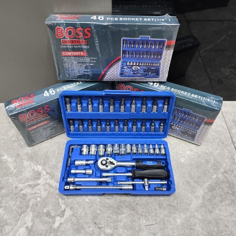 جعبه بکس ۴۶ پارچه درایو 1/4 B