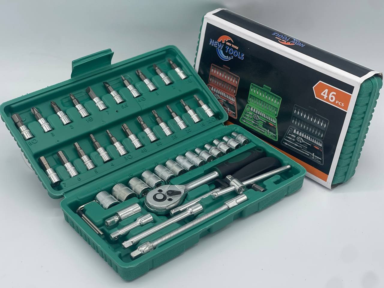 جعبه بکس، ۴۶ پارچه درایو 1/4 nt