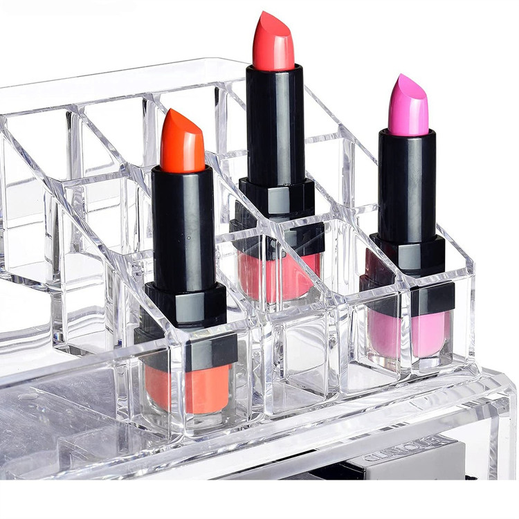 استند لوازم آرایش ( قسطی بدون کارمزد ) بی رنگ و شفاف درجه یک Beauty Box