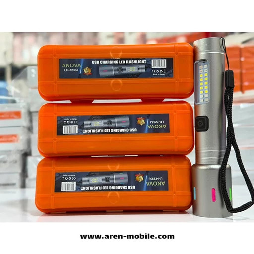 چراغ قوه شارژی اکوا ( قسطی بدون کارمزد ) مدل LH-7233J